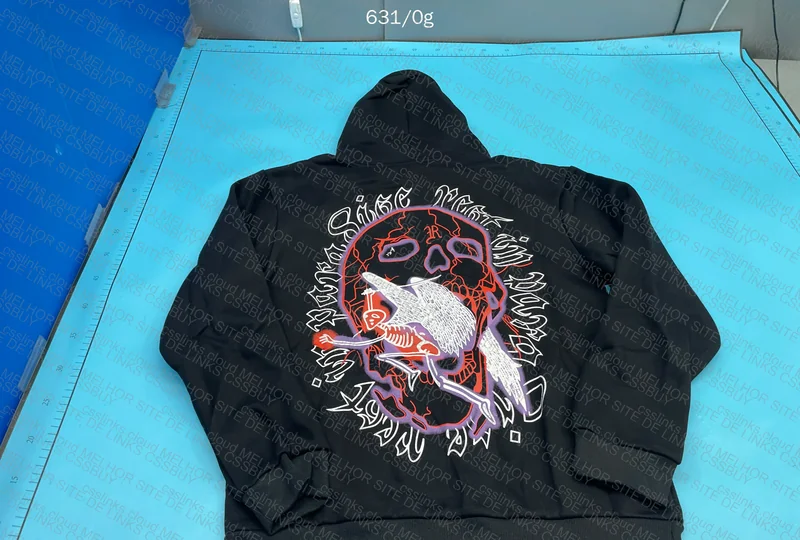 Revenge Grim Reaper Skull Dark Style Skull Print Fleece 3