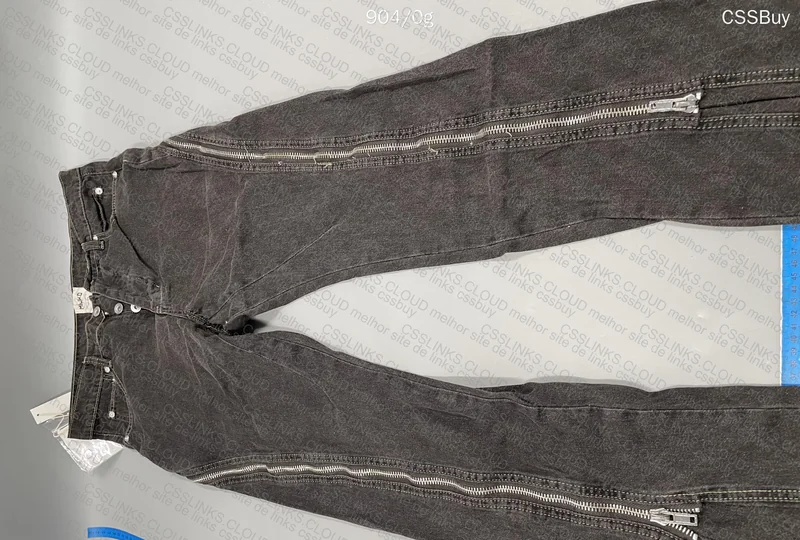 Rick Owens Bolan Zip-Detailed Flared Jeans 5