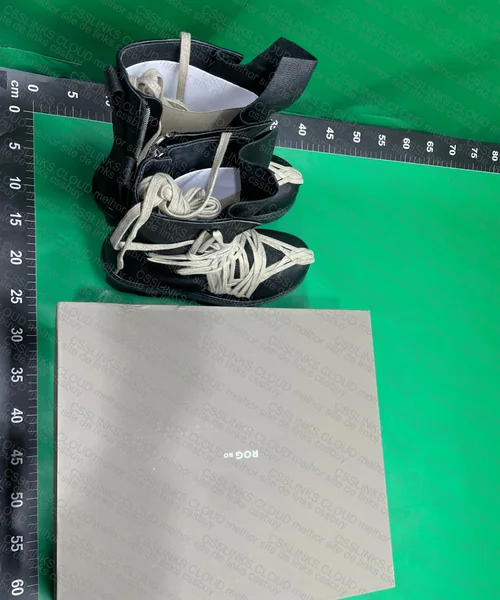Rick Owens Army Megatooth Megalace Boots 7