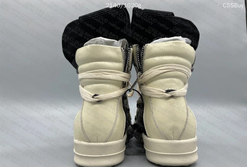 Rick Owens Geobasket Pentagram Laces 3