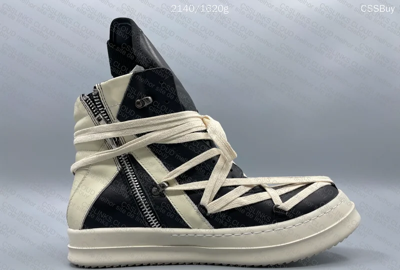 Rick Owens Geobasket Pentagram Laces 4