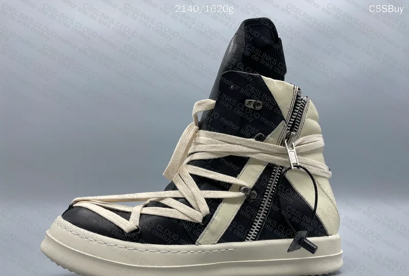 Rick Owens Geobasket Pentagram Laces 5