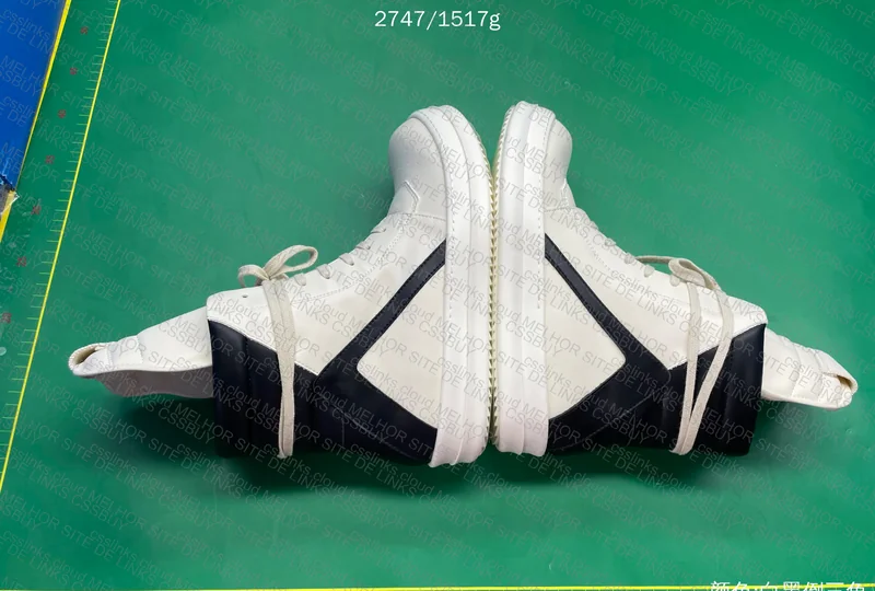 RICK OWENS GEOBASKETS WHITE 7