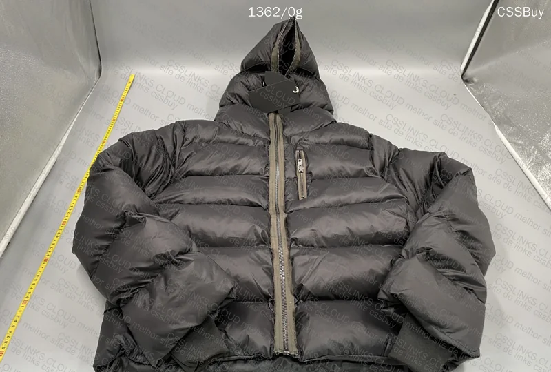 Rick Owens Gimp Puffer Jacket Black 2