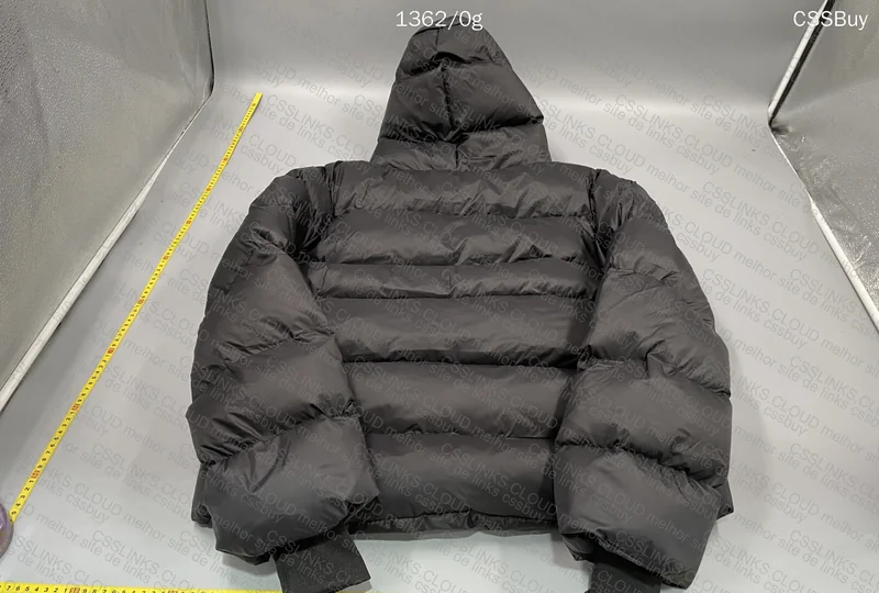Rick Owens Gimp Puffer Jacket Black 4