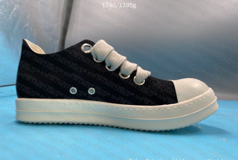 Rick Owens Ramones Low (Jumbo Lace) 3