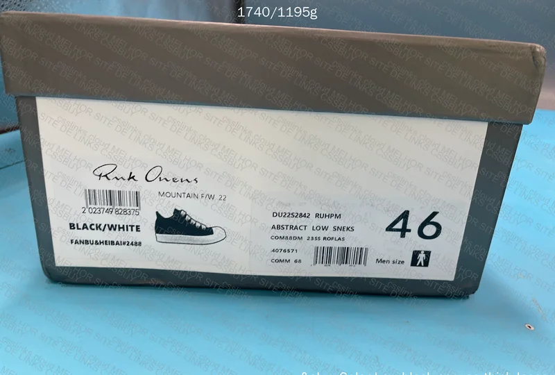 Rick Owens Ramones Low (Jumbo Lace) 6