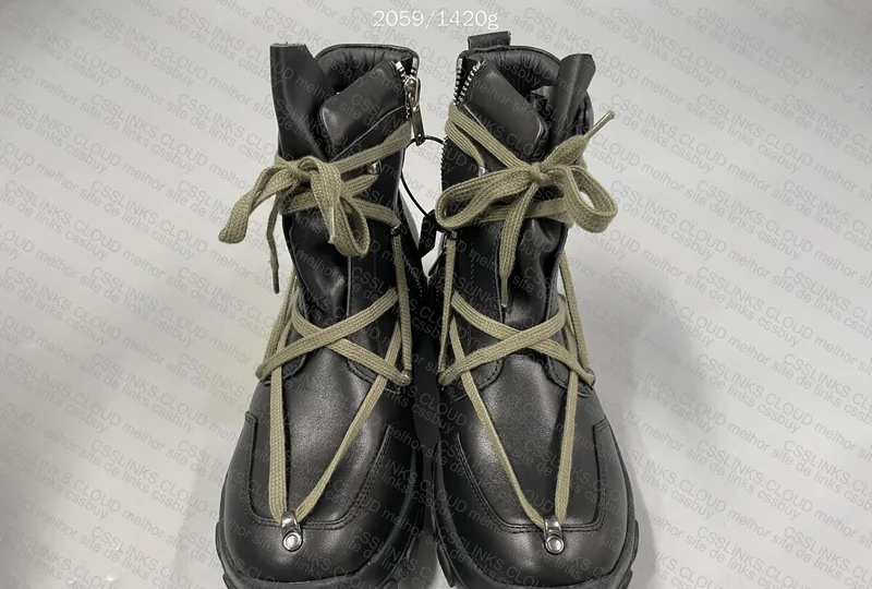 Rick Owens Tractor Boots