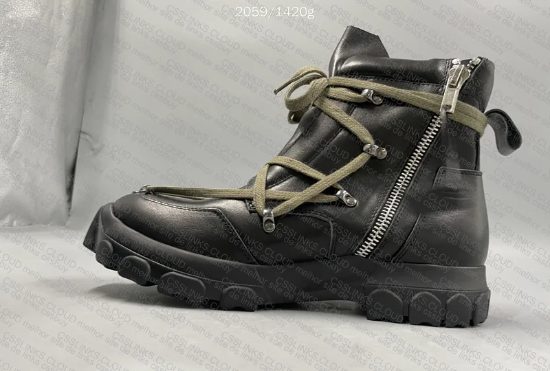 Rick Owens Tractor Boots 2