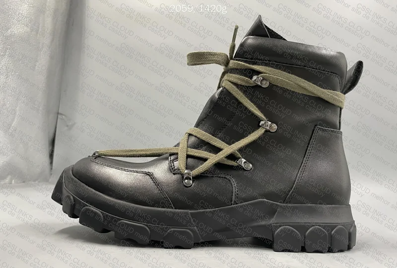 Rick Owens Tractor Boots 3