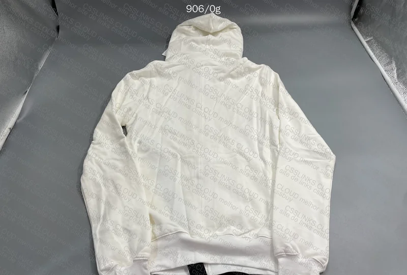 RICK OWENS WHITE GIMP HOODIE?