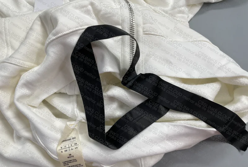 RICK OWENS WHITE GIMP HOODIE? 2