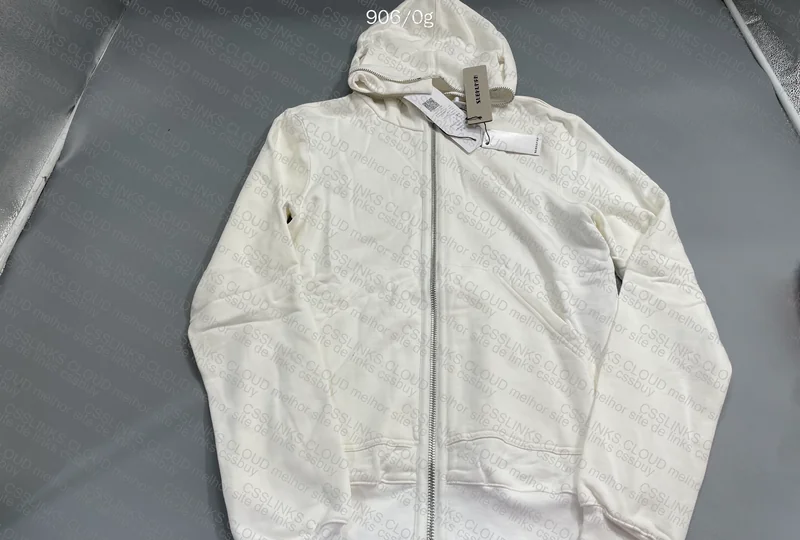 RICK OWENS WHITE GIMP HOODIE? 3