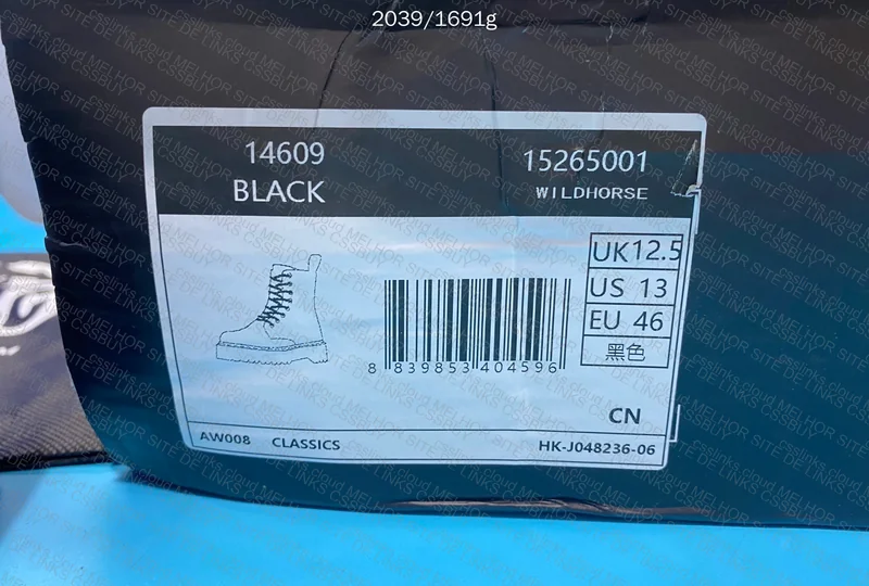 Rick Owens x Doc Martens 1460 Jumbo Lace 9