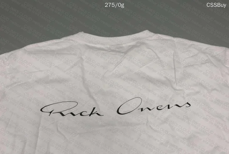 Rick Owens X Stussy T-Shirt 9