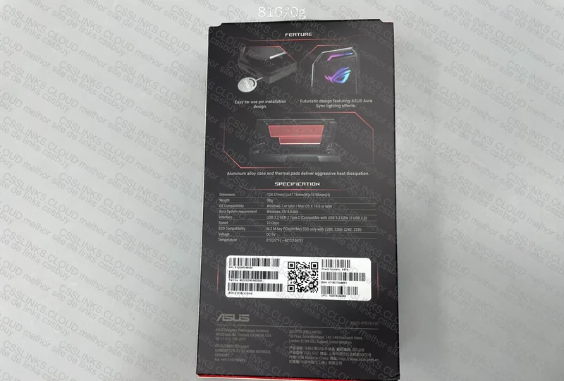 ROG & TUF SSD Enclosure NVME 4