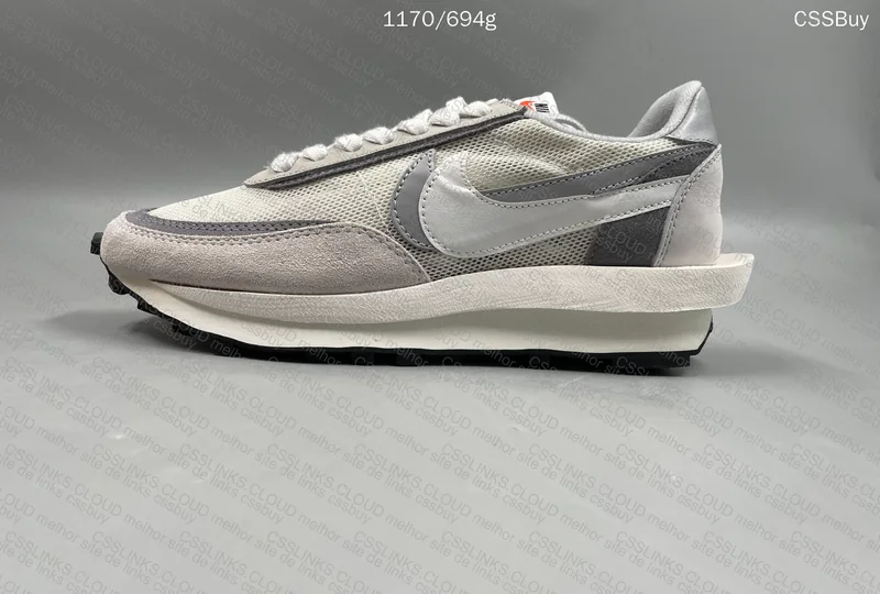 Sacai x Nike LD Waffle Summit White 2