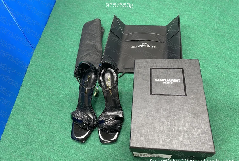 Saint Laurent - Opyum Sandals 9