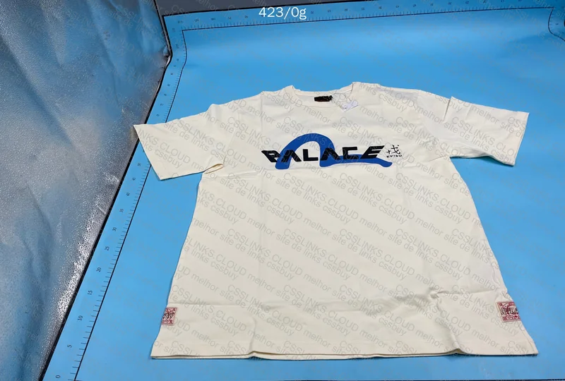 (SALE🔥) 2x Evisu x Palace Logo T-Shirts Black/White 4