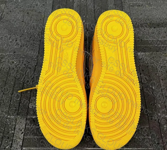 Sale Air Force Off White Yellow 2