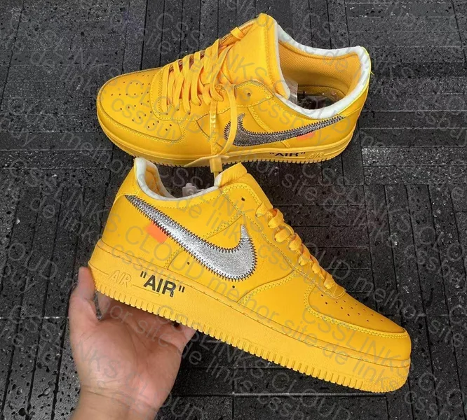 Sale Air Force Off White Yellow 3