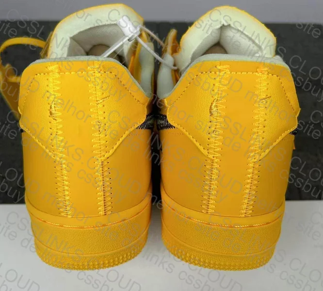 Sale Air Force Off White Yellow 6