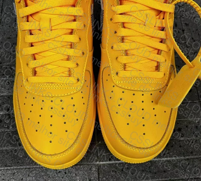 Sale Air Force Off White Yellow 7