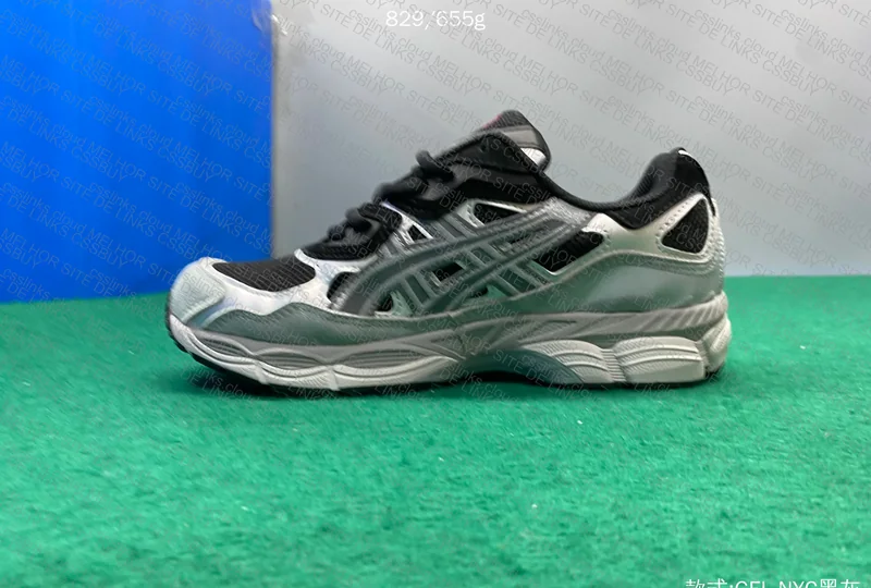SALE Asics GEL-NYC Black Grey 1203A383-003 5