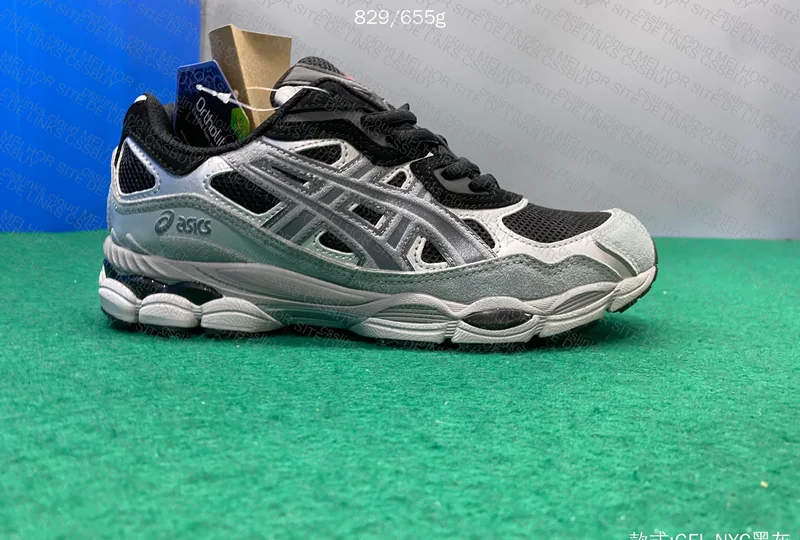 SALE Asics GEL-NYC Black Grey 1203A383-003 7