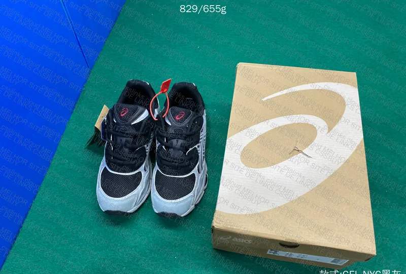 SALE Asics GEL-NYC Black Grey 1203A383-003 8