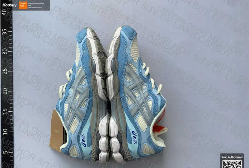 SALE - Asics Gel NYC Cream Arctic Sky