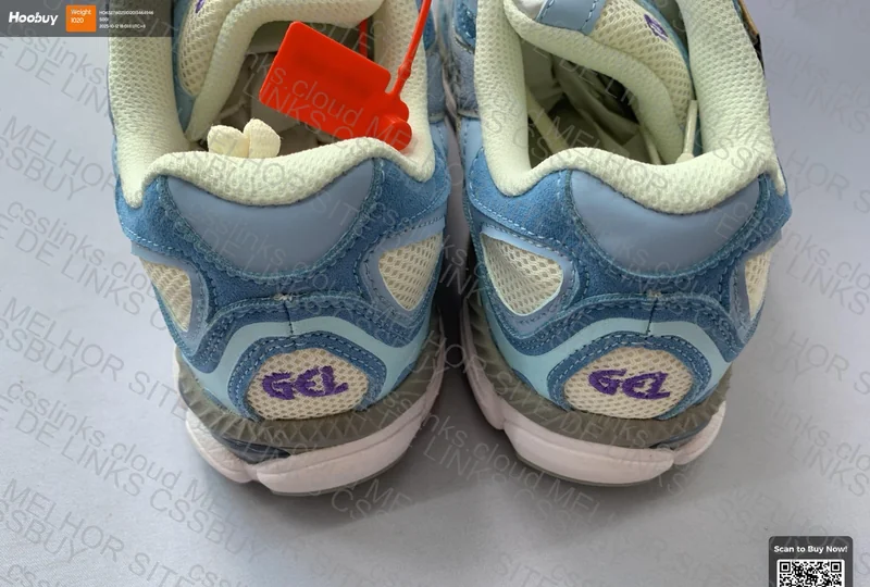 SALE - Asics Gel NYC Cream Arctic Sky 3