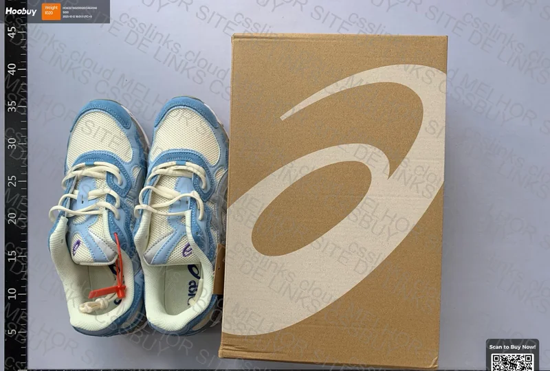 SALE - Asics Gel NYC Cream Arctic Sky 4
