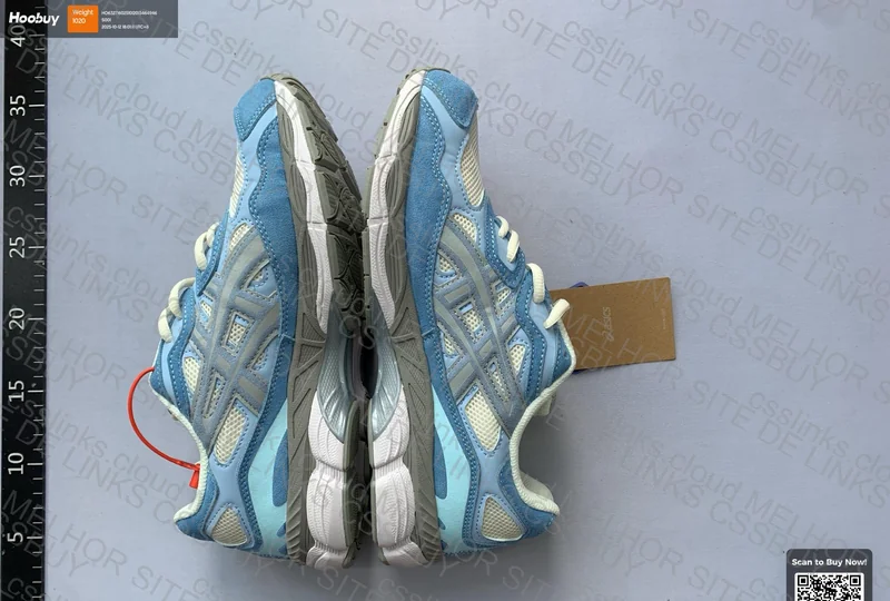 SALE - Asics Gel NYC Cream Arctic Sky 5