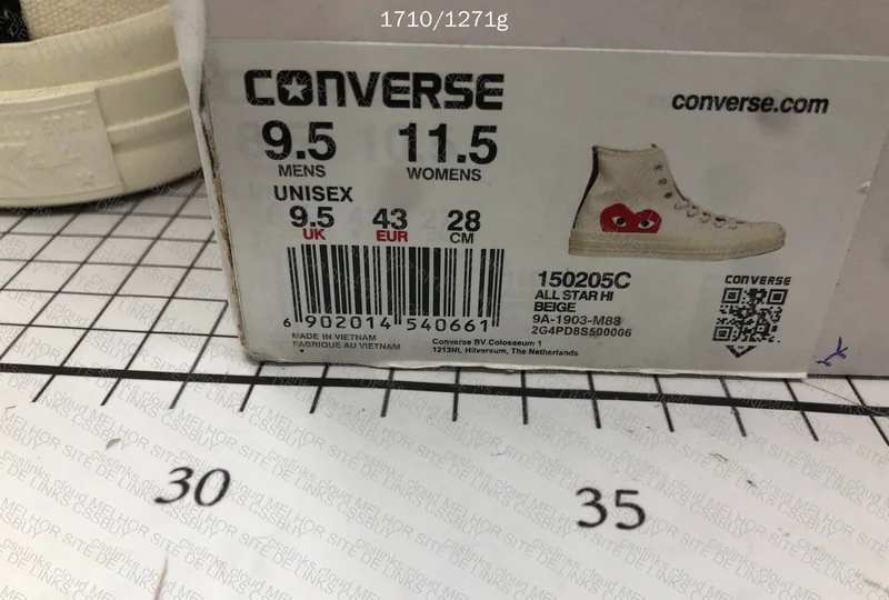Sale JMDY Converse X CDG Play Chuck 70 9
