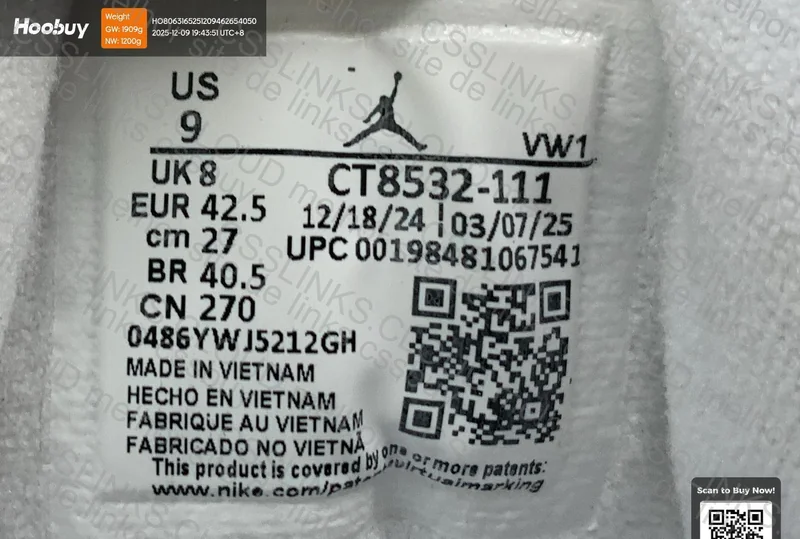 SALE - JORDAN 3 PURE MONEY 6