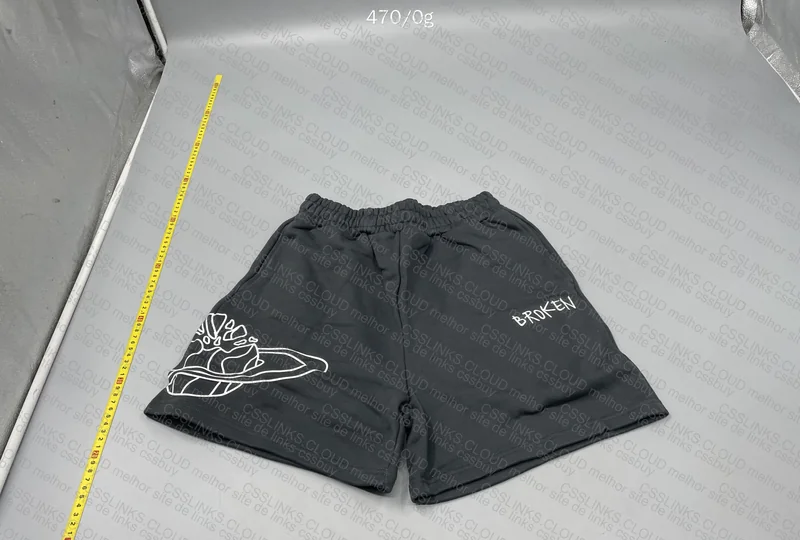 Sale Broken Planetcom Shorts with Measurements