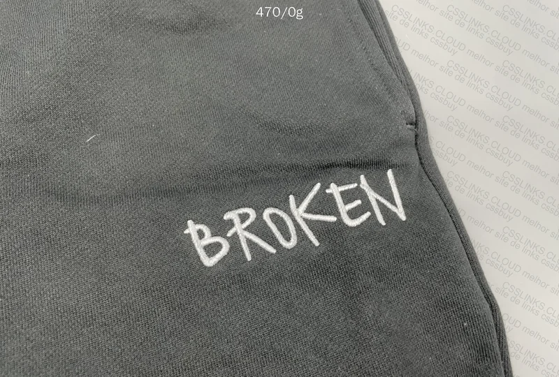 Sale Broken Planetcom Shorts with Measurements 2