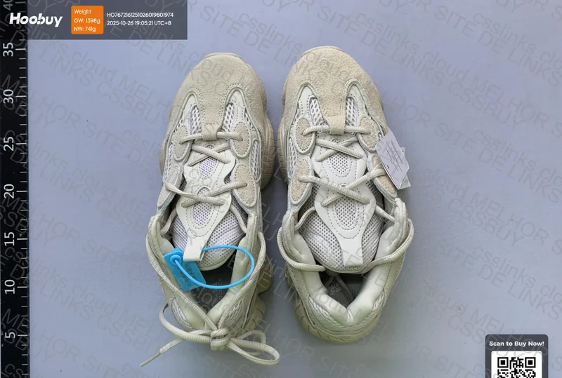 SALE - Yeezy 500 Blush 5