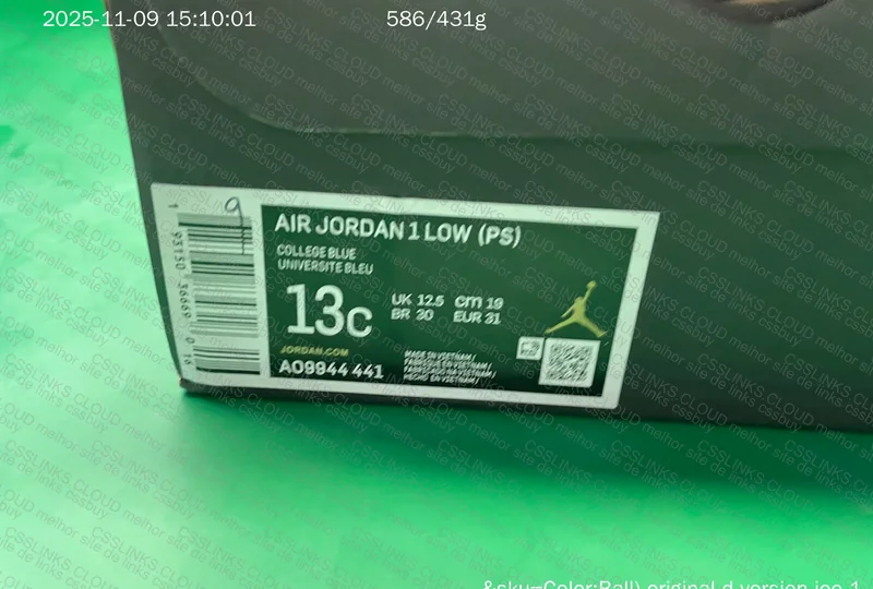 AJ1 Low Top Shoes for Kids 5