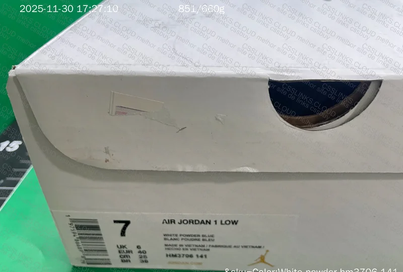 Baby Shoe - Standard SGS Factory. Aj1 Low-top 7