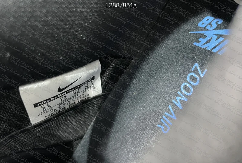 SB Dunk Low Black University Blue 7