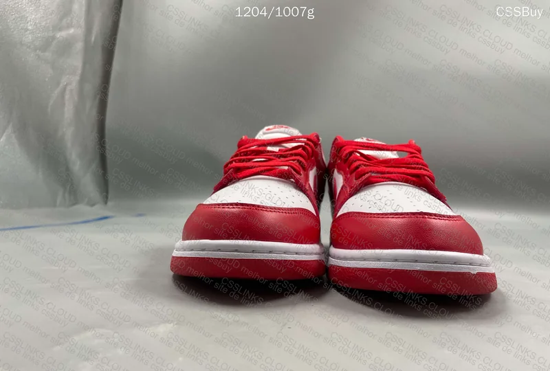 SB DUNK LOW VT (university red) - Capuccino 3