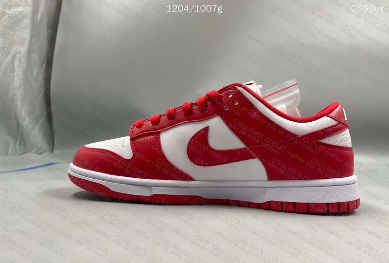 SB DUNK LOW VT (university red) - Capuccino 6