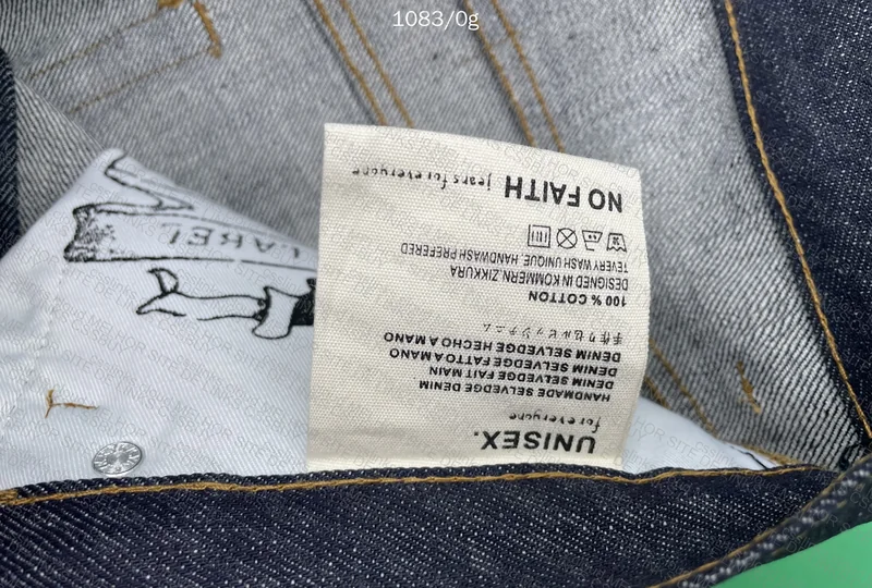 Selvedge Raw Denim No Faith Studios 5