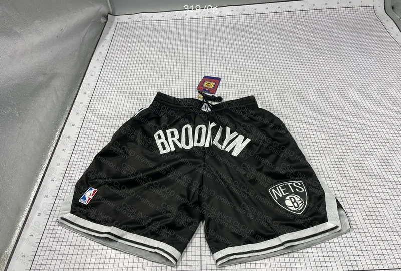 Short Basquete Brooklyn Nets