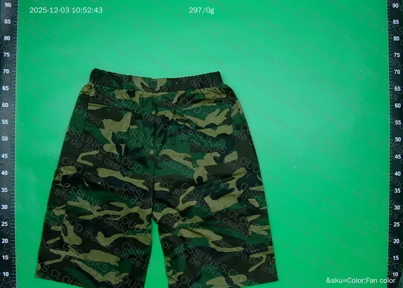 Camouflage Shorts (Seen Here)