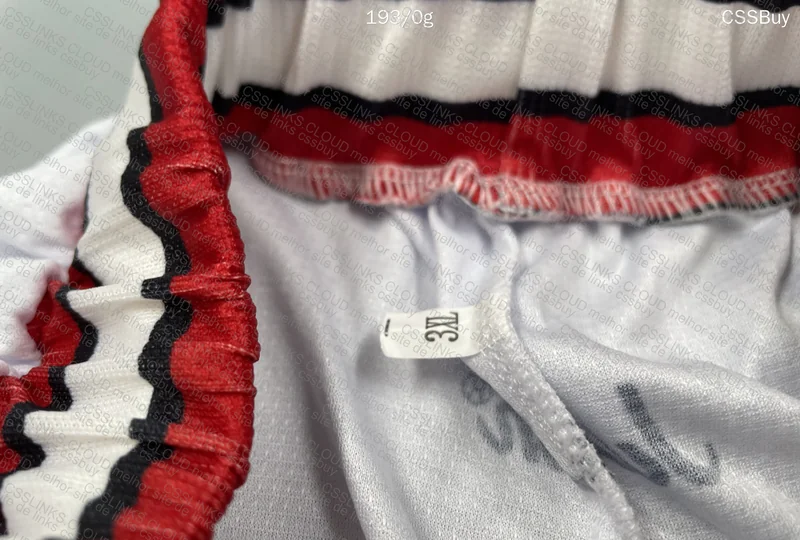 White Chicago Bulls Shorts 5