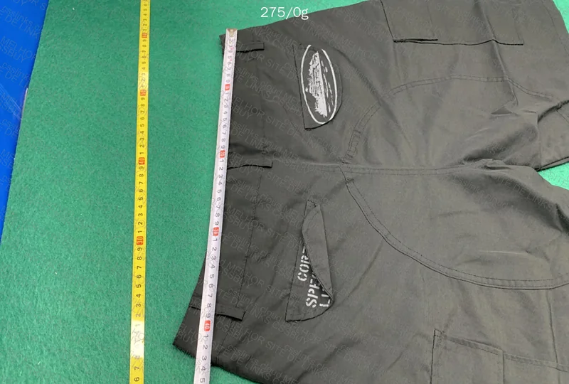 Corteiz Nylon Shorts (with measurements) 3