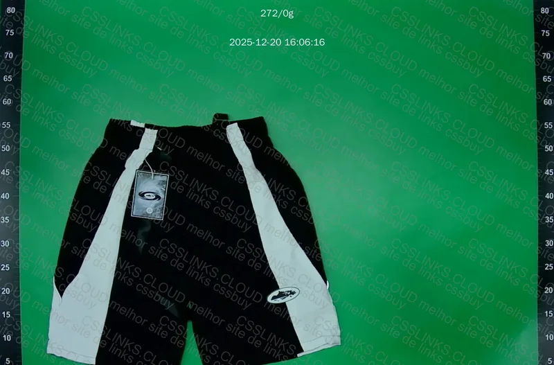Corteiz Black GL Shorts